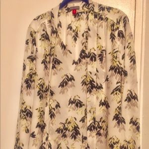 Vince Camuto Floral Shirt